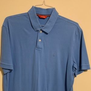 Izod XXL blue polo shirt.  Very nice look.